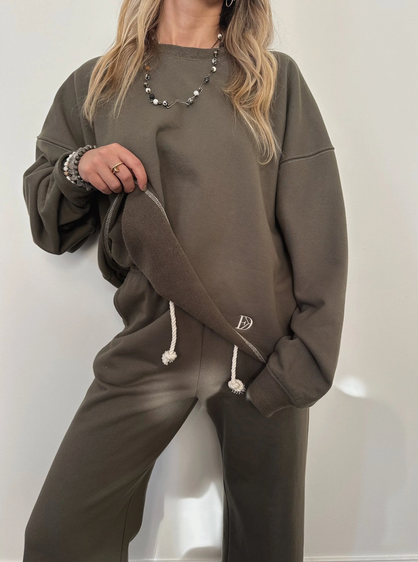 The Reset Sweatpant in Olive