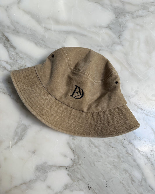 Canvas Bucket Hat in Sand