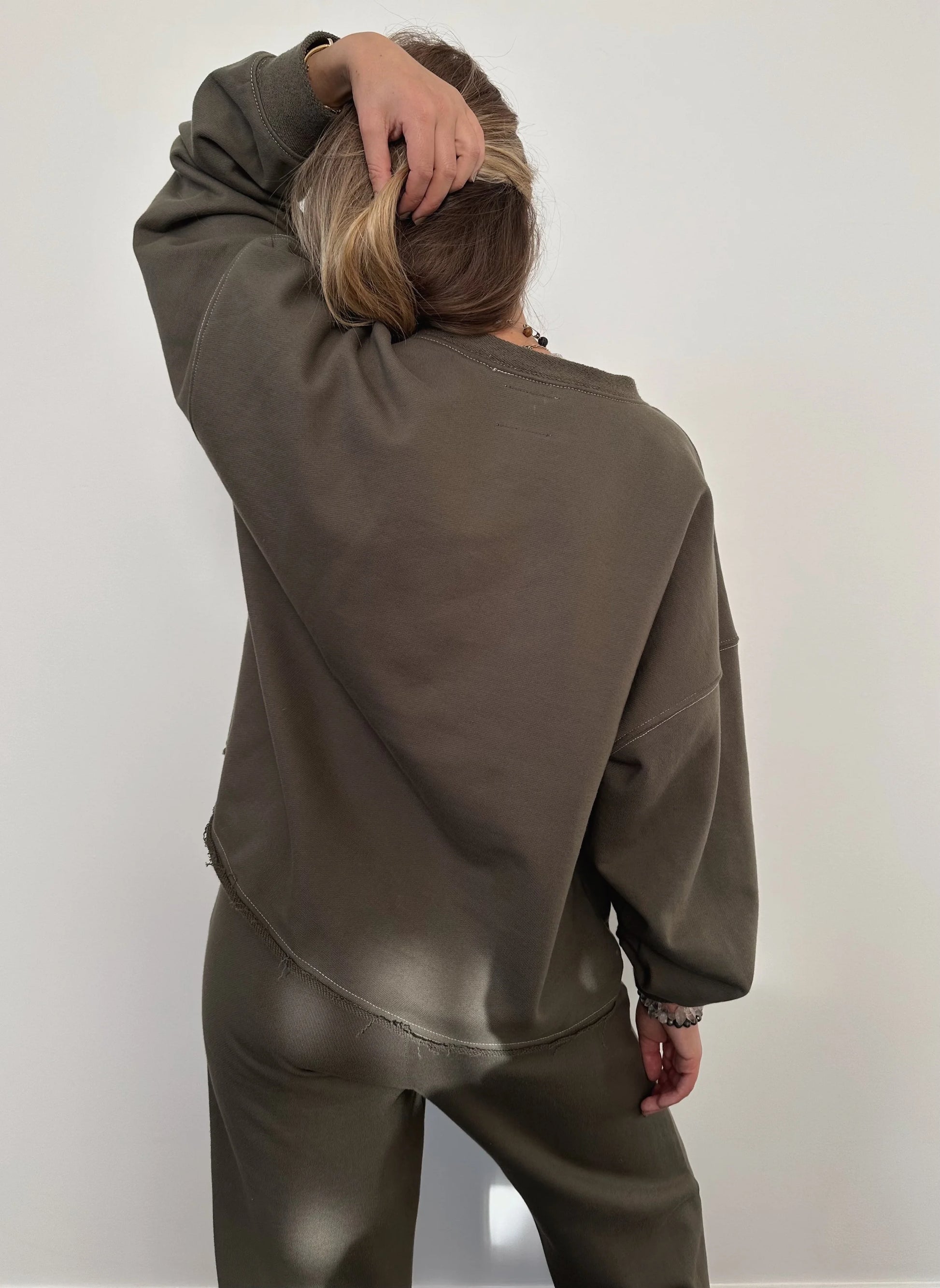 Reset Sweatshirt in Olive