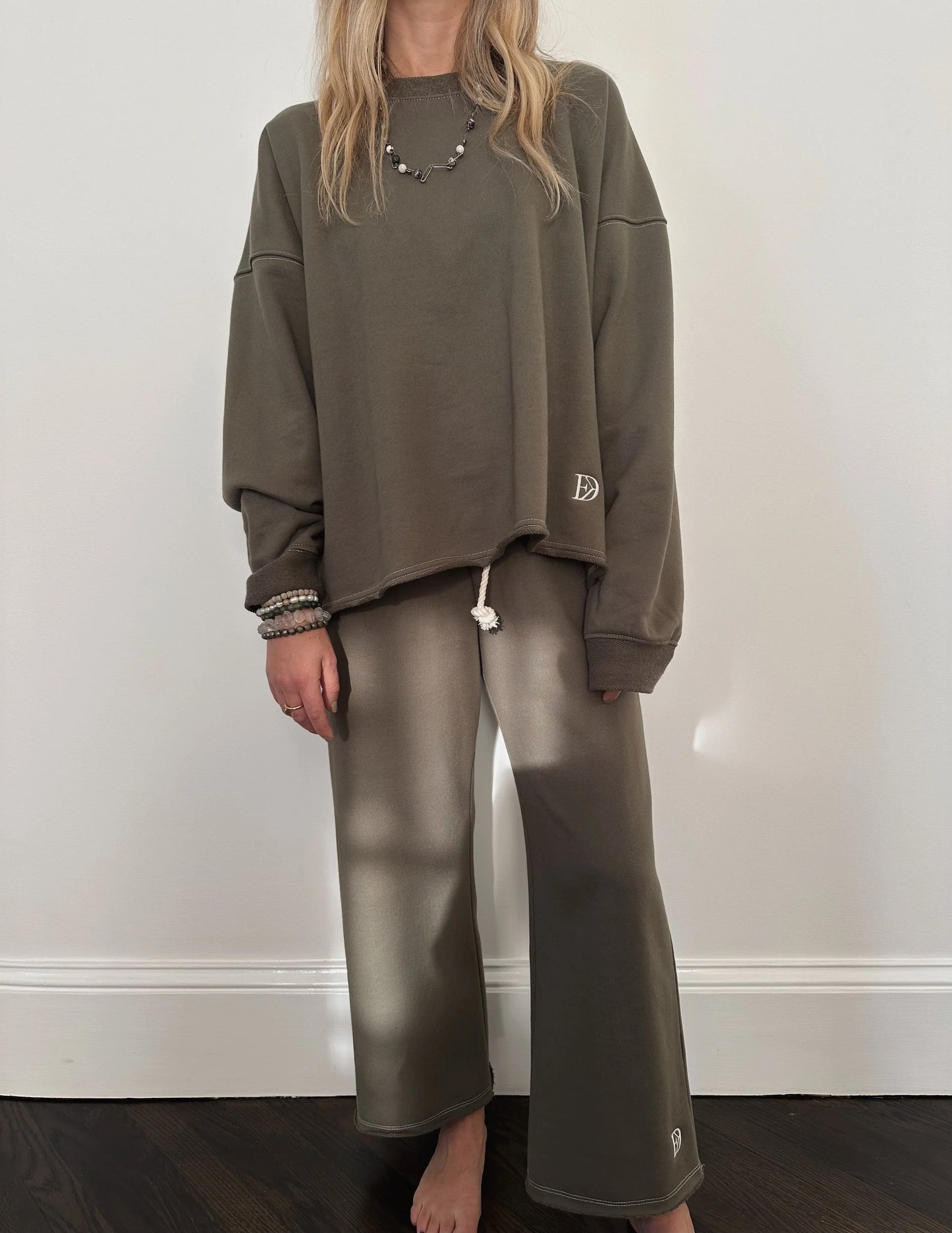 The Reset Sweatpant in Olive