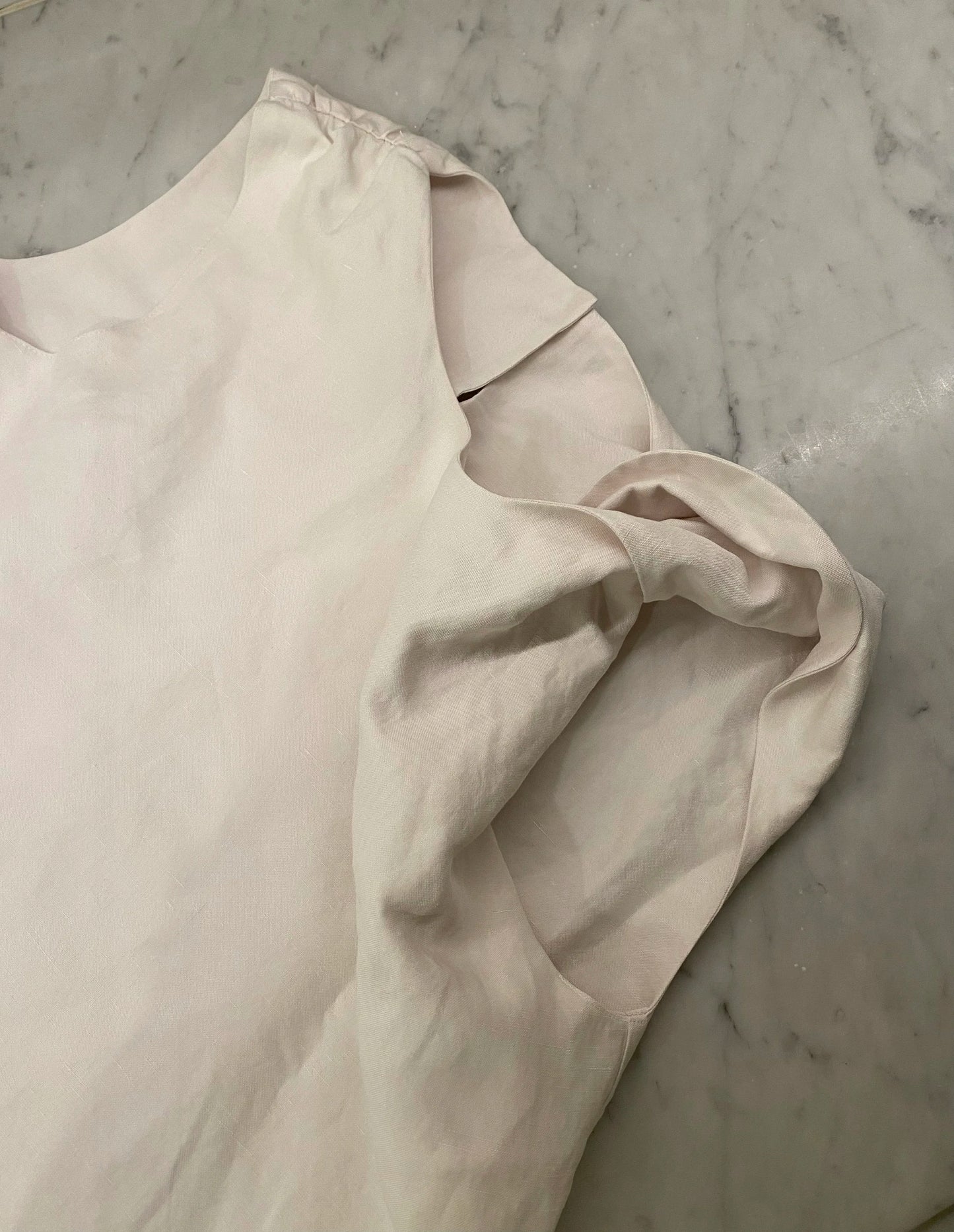 Fleur top in Silk Linen