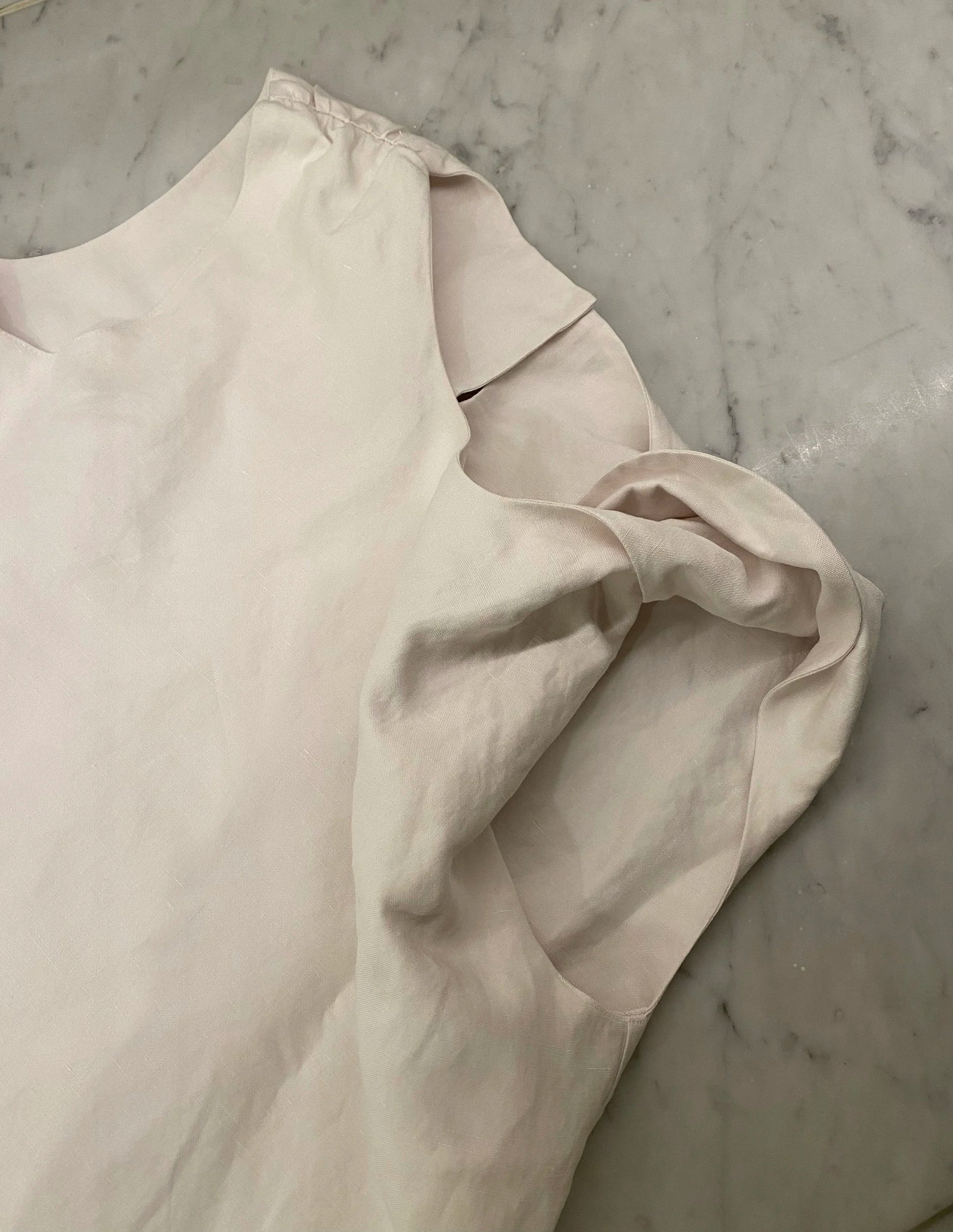 Fleur top in Silk Linen