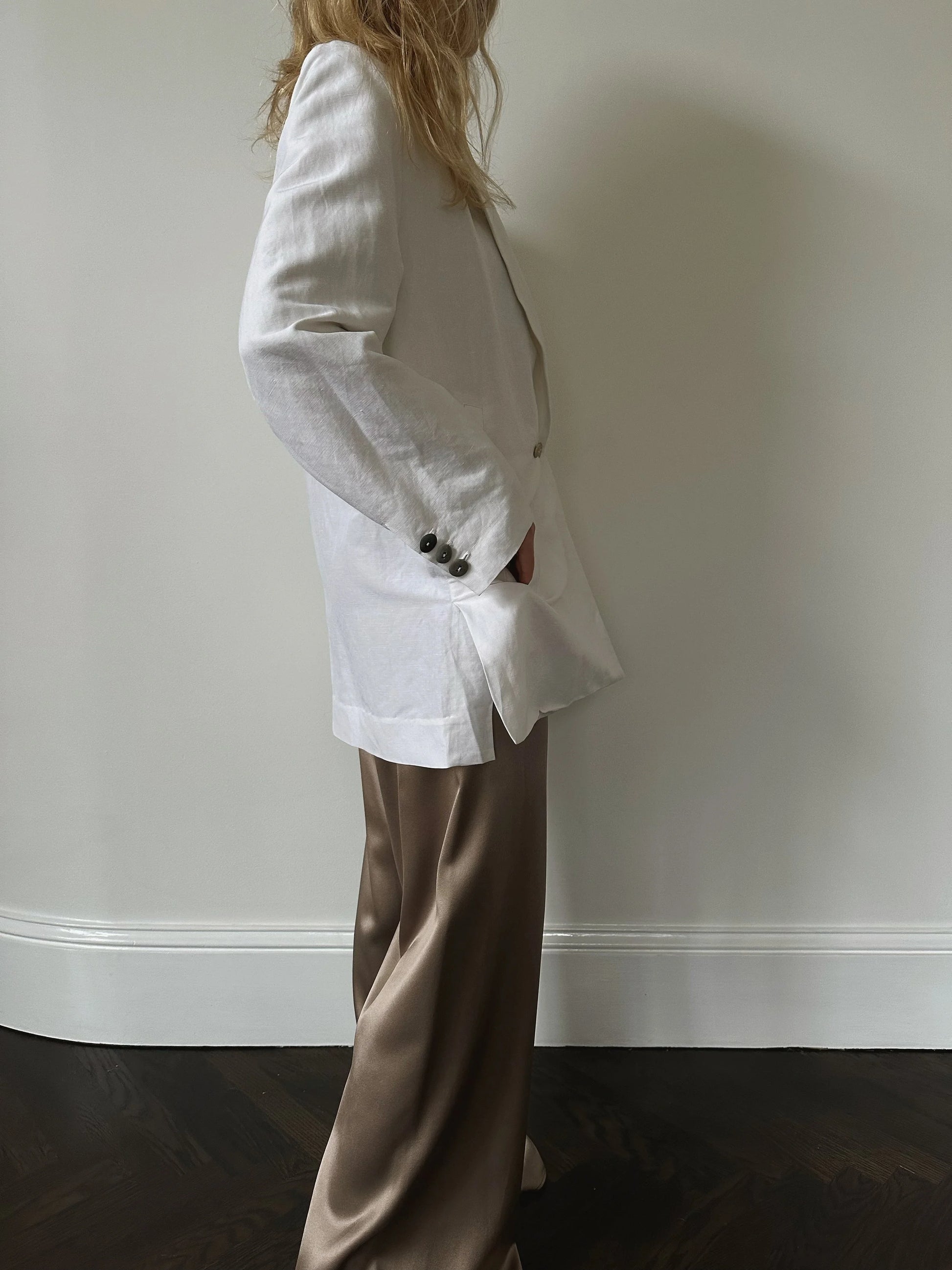 Forte Blazer in Silk Linen