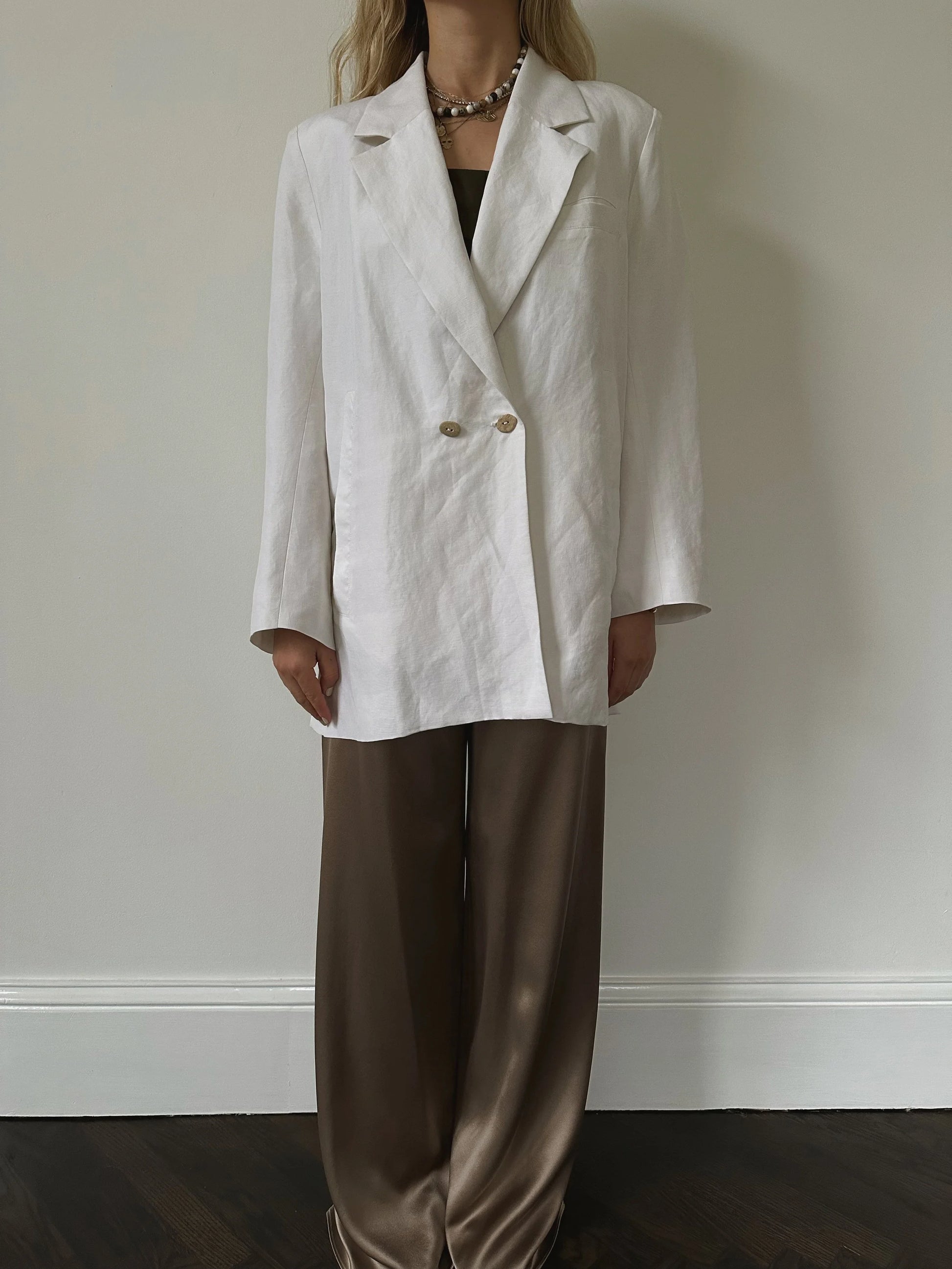 Forte Blazer in Silk Linen